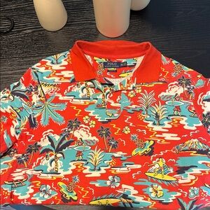 Colorful Tropical Ralph Lauren Polo Shirt